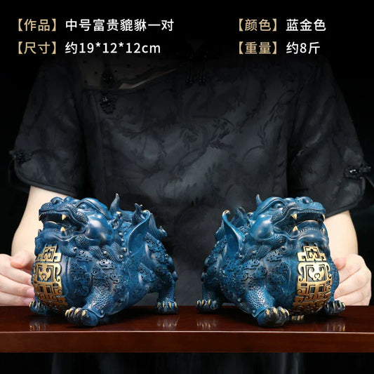 纯铜摆件的保养与维护技巧