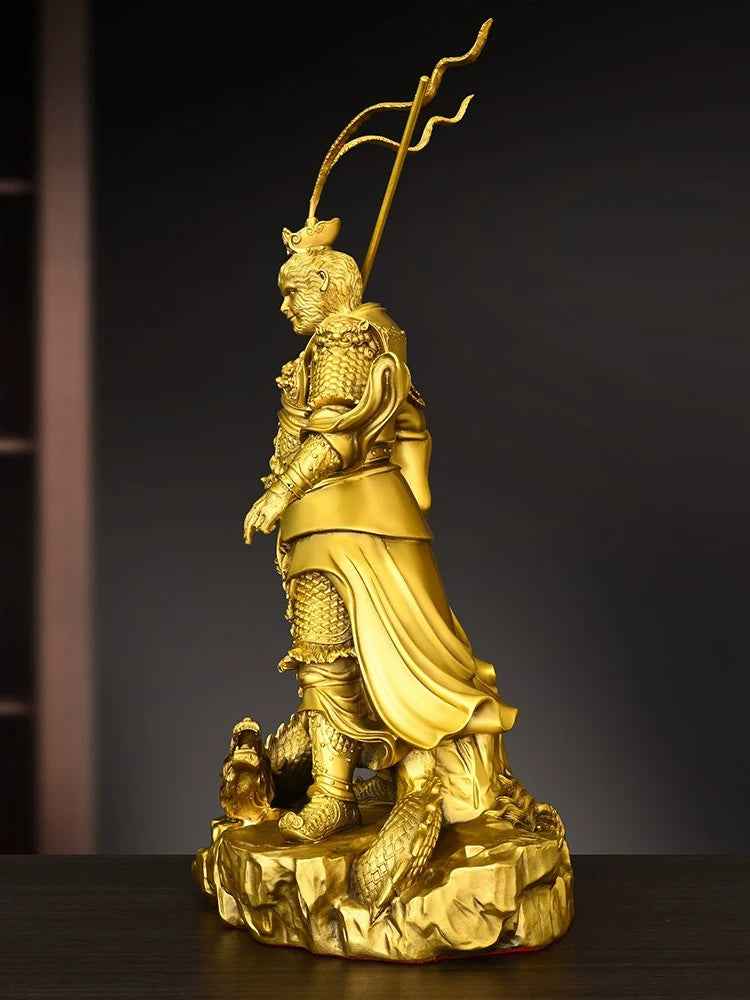 吉庆系列 · 纯铜斗战胜佛摆件